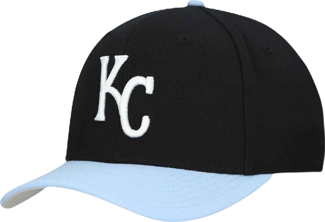 Men's and Women's Black Kansas City Royals Basic Coop Pro Adjustable Hat