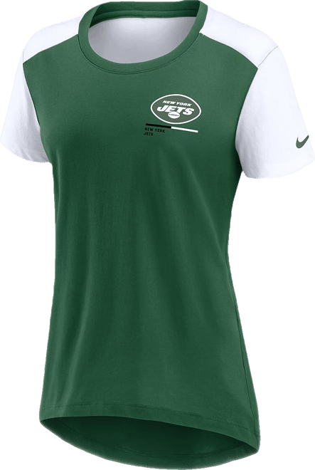 Women's Green New York Jets Performance Fashion T-Shirt