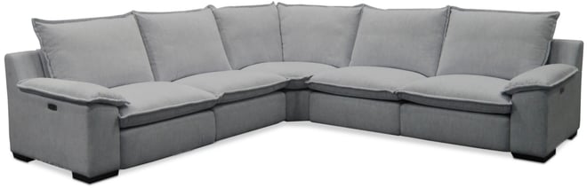 Borsi 5-Pc. Sectional with 2 Power Recliners