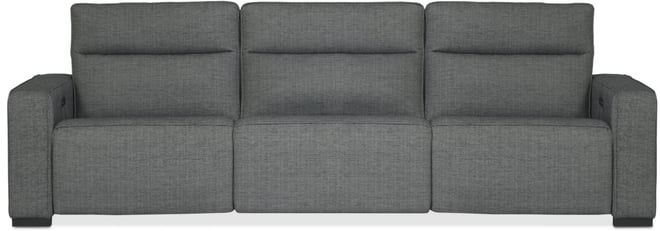 Miren 3-Pc. Fabric Sectional with 2 Power Headrest Recliners, Exclusively at Macy's