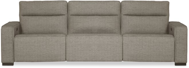 Miren 3-Pc. Fabric Sectional with 3 Power Headrest Recliners, Exclusively at Macy's
