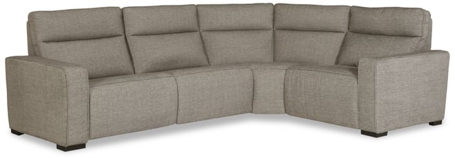 Miren 4-Pc. Fabric Sectional with 2 Power Headrest Recliners, Exclusively at Macy's