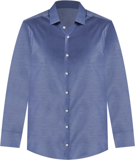 Awearness Kenneth Cole Slim Fit Dot Dress Shirt, Navy - Blue | Men's  Wearhouse