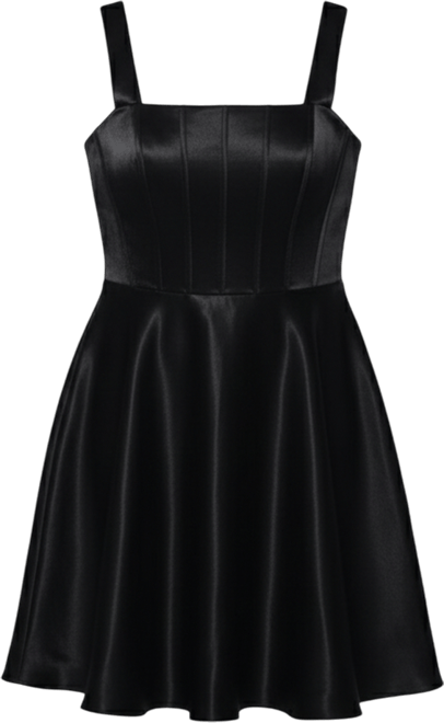 open lace back dress Belle Poque Women Graduation Dress with Pockets Short Bow Cocktail Party  Dresses – Belle Poque Offcial main image 0