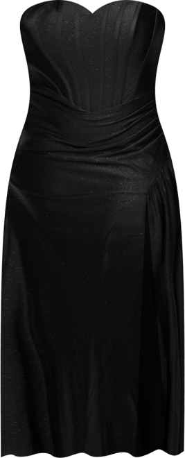 Women's Strapless Corset Slim Fitted Gown