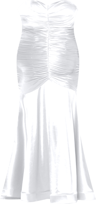 Women's Fitted Strapless Sweetheart Neckline Evening Gown