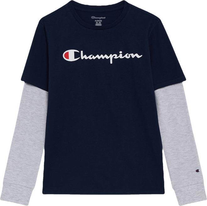 Big Boys Layered-Look Graphic T-Shirt