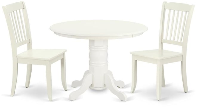 Dining Room Set Linen White