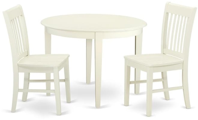 Dining Room Set Linen White