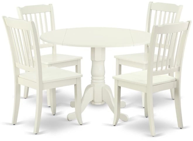 Dining Room Set Linen White