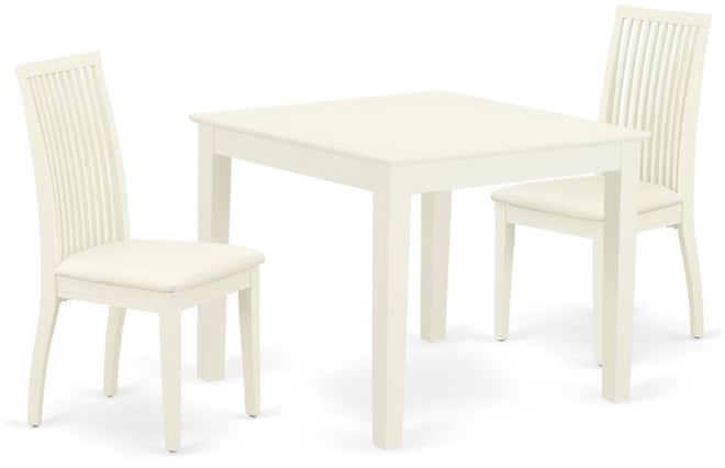 Dining Room Set Linen White