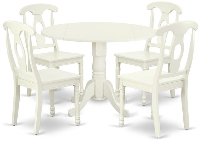 Dining Room Set Linen White
