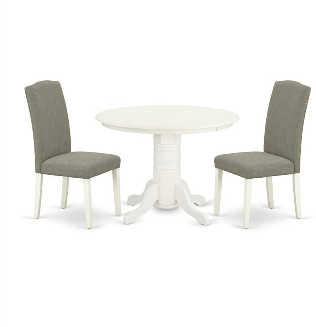 Dining Room Set Linen White