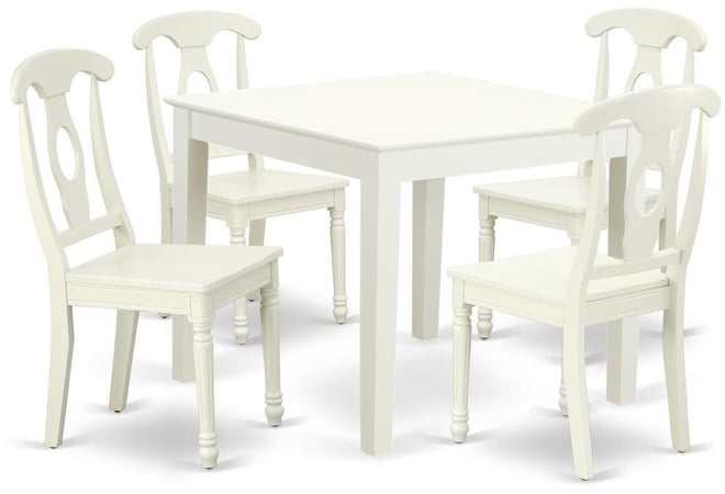 Dining Room Set Linen White