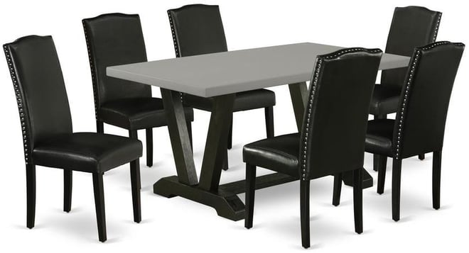 7-Pc Dining Room Table Set
