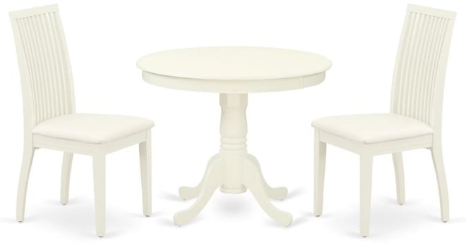 Dining Room Set Linen White