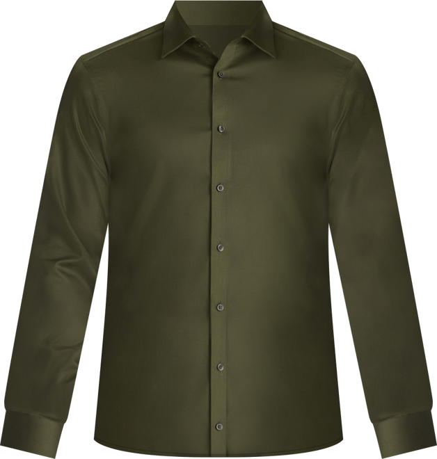 Men's Steel Plus Slim Fit Dress Shirt