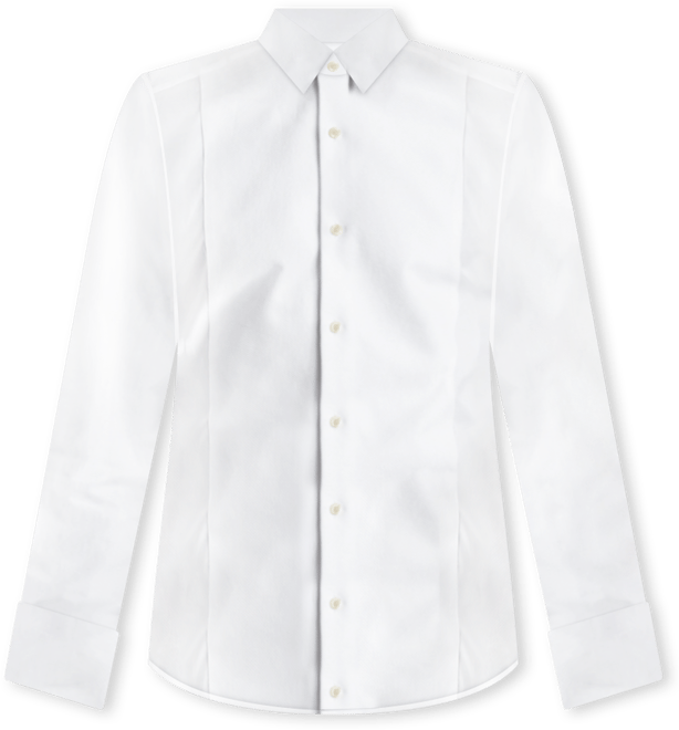 Men's Slim-Fit Tuxedo Dress Shirt