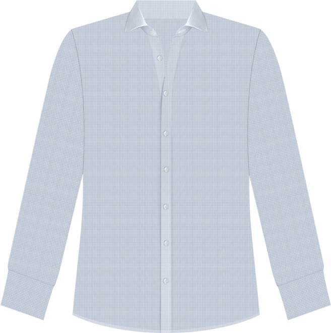 Men's Slim-Fit Poplin Gingham Shirt
