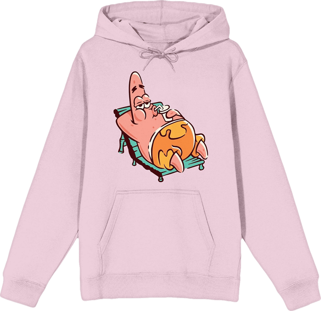 Men's Patrick Star Lounging Adult Pink