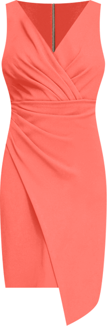 Women's Origami-Pleat Sleeveless Bodycon Dress