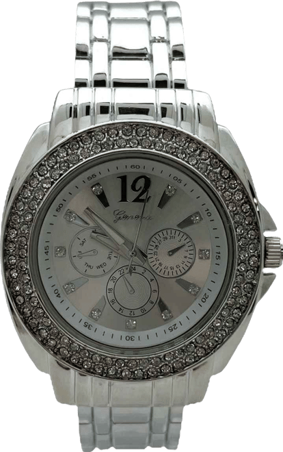 Everyday Dress Up Bangle Women Watch, Silver