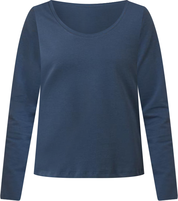 Women's Organic Cotton Softspun Long Sleeve Scoop Neck Tee