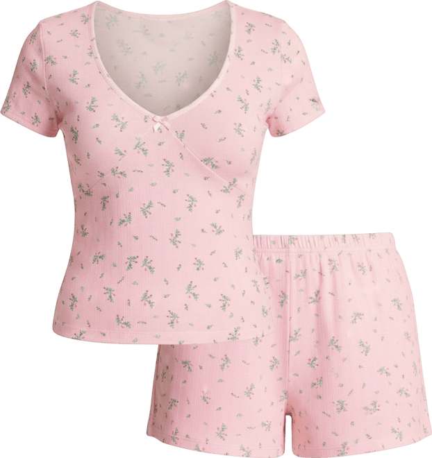 Eloise Women's Plus-Size Short Pajama Set