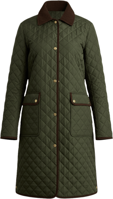 Petite Quilted Coat