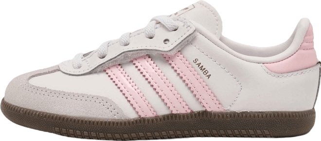 adidas gazelle silver green womens adidas Samba OG 'Cloud White Core Black Gum' Toddler Shoes 5 main image 1
