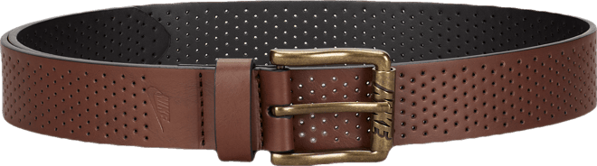 Nike Perforated Leather Belt