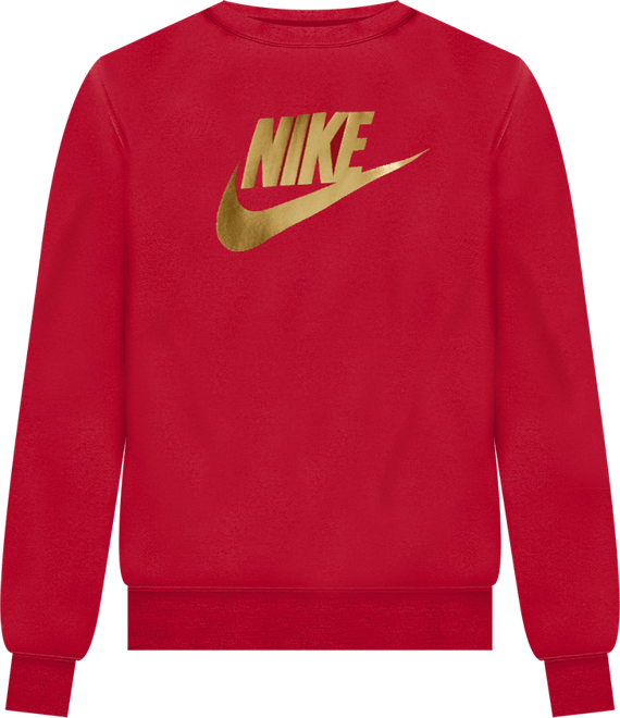 Nike Sportswear Club Fleece Sudadera con cuello redondo para niños talla grande