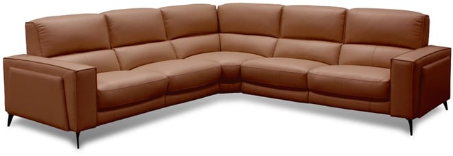 Neiwert 5-Pc. Leather Sofa Sectional with 2 Power Recliners