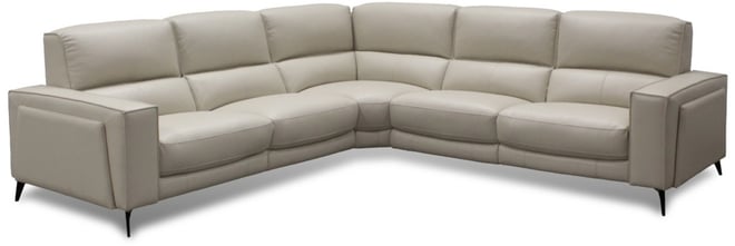 Neiwert 5-Pc. Leather Sofa Sectional with 3 Power Recliners