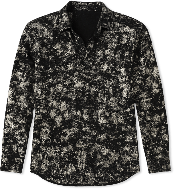 Textured Foil Shirt
