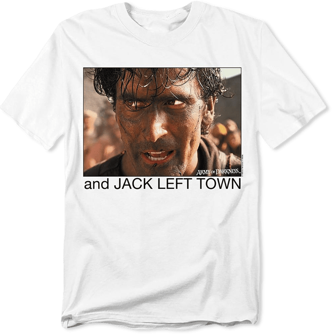 Logovision Men's  Jack Left Town T-Shirt