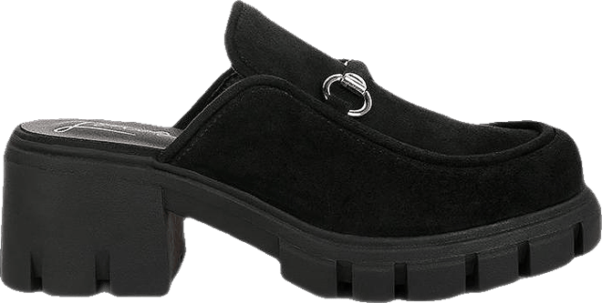 Women prosper velvet slip on mules