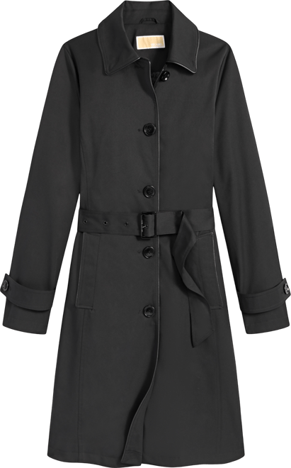 Michael  Women's Single-Breasted Belted Trench Coat