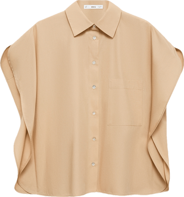 Women's Oversized Short-Sleeved Shirt