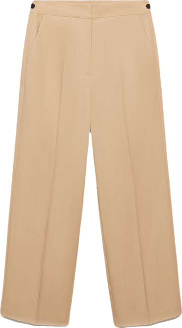 Women's Straight-Cut Crop Pants