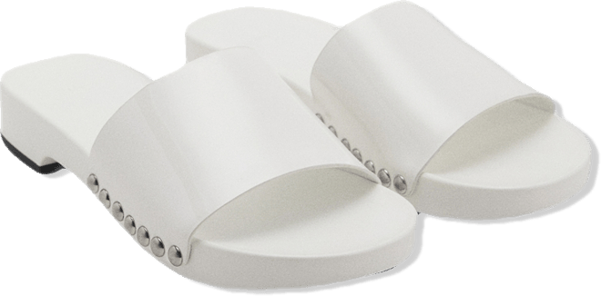 Women's Studded Leather Sandals