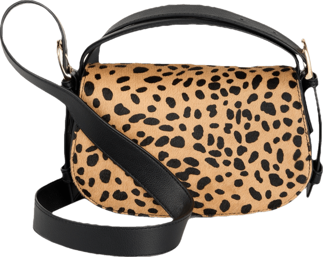 Jaqqy Calf Hair Crossbody Bag, Exclusively at Macy's