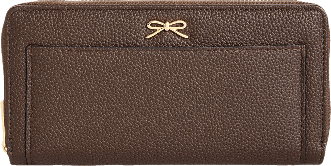 Angii Solid Zip-Around Wallet, Macy's Exclusive