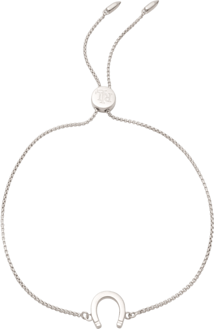 Sterling Silver Horseshoe Slider Bracelet