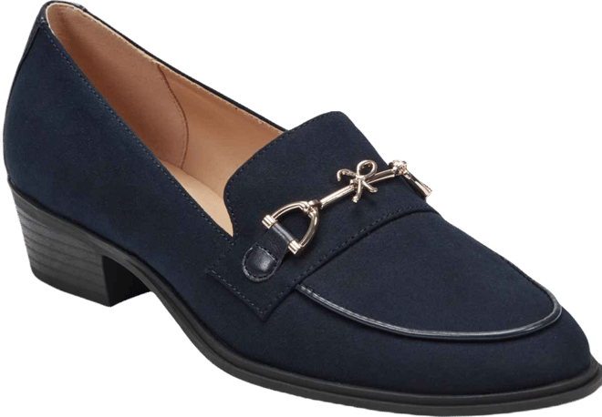 Bandolino Women's Rummie Bit Block Heel Loafers - Macy's