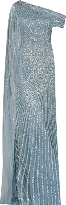 Women's One Shoulder Fitted Gown