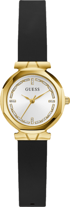 Women's Black Gold Tone Analog Watch, 26mm