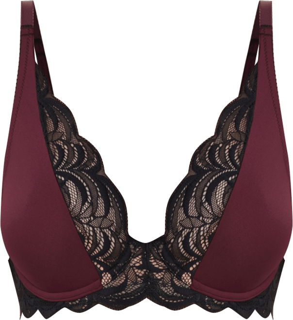 Women's Persuasion Lace Convertible Plunge T-Shirt Bra