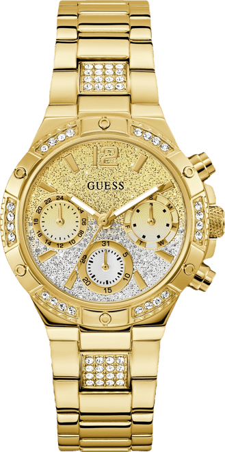 Women's Gold Tone Multi-function Watch, 38mm