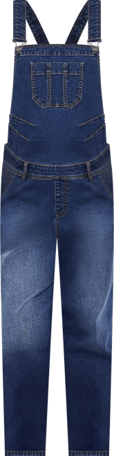Women's Relaxed Fit Maternity Denim Overall